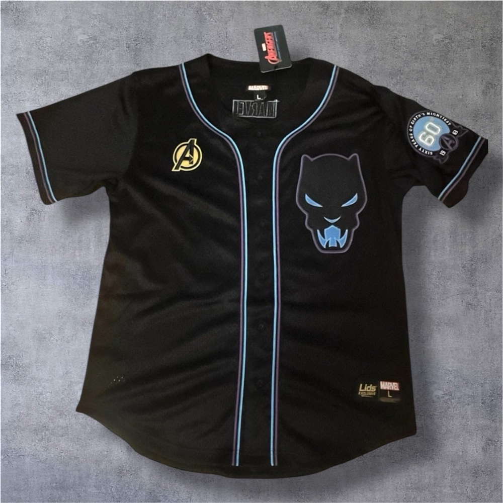 Men's Black Panther 60th Anniversary Jersey